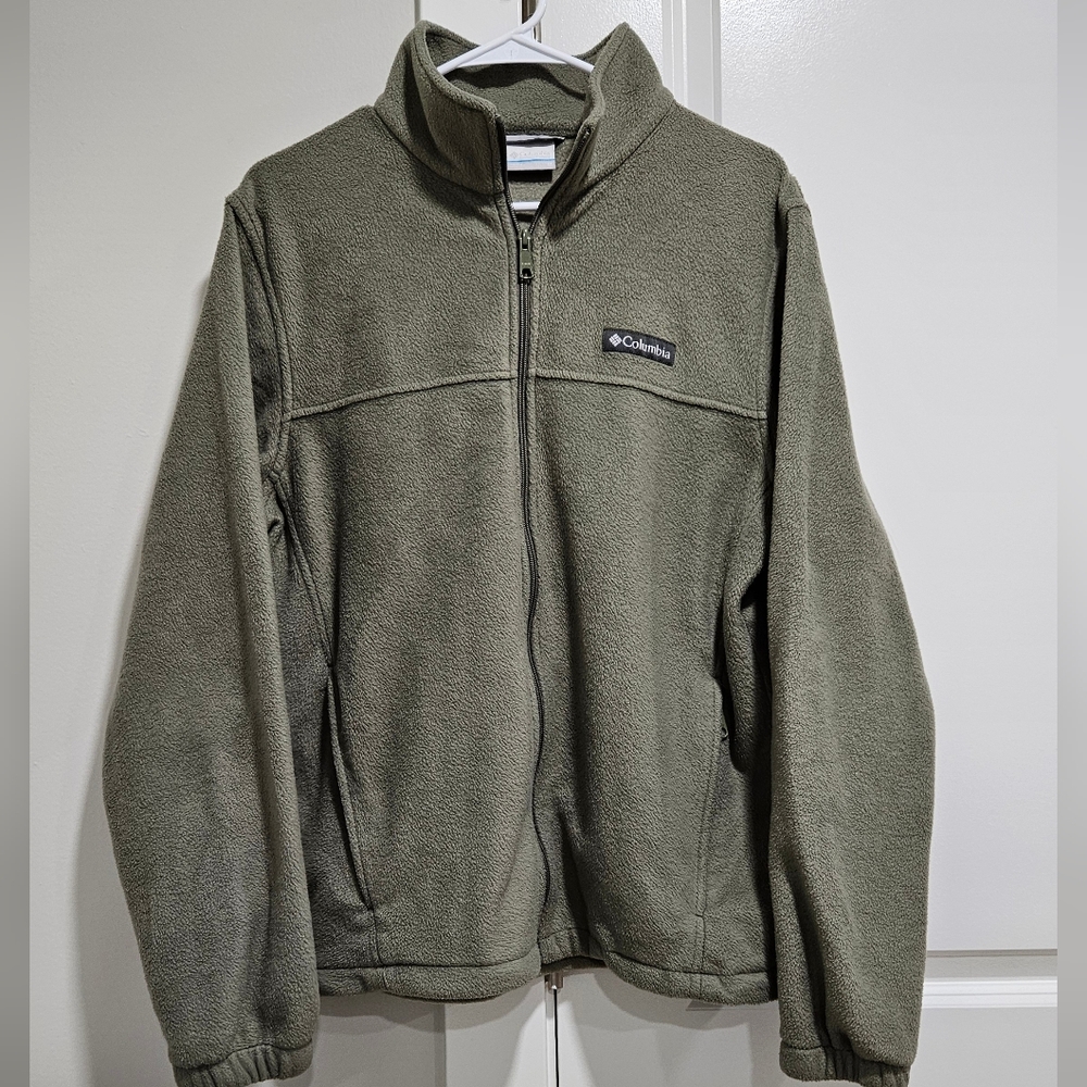 Columbia Men's Olive Fleece Jacket